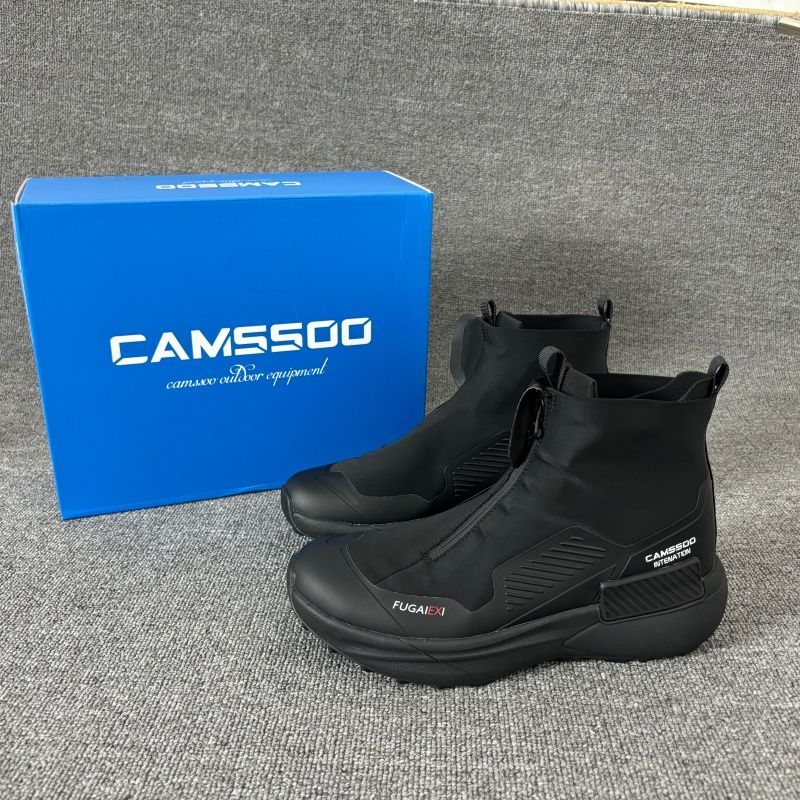 Sneaker Zone - 定番ブランドの快適なミッドトップトレッキングスニーカー、デザイナーズジップアウトドアハイキングシューズ、ユニセックスの最高品質登山ブーツ