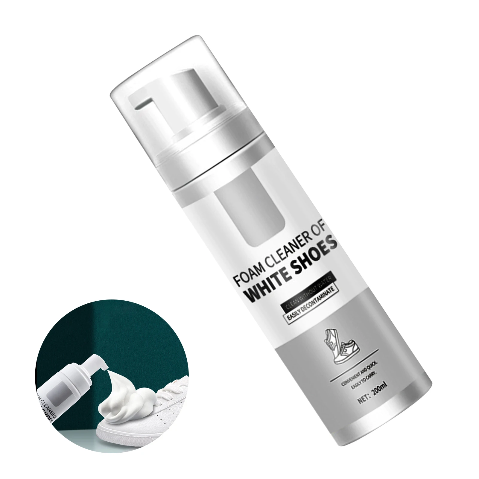 200 ミリリットル靴美白剤白靴クリアリングフォーム白靴クリ - Sneaker Care Whitener のレビューと価格