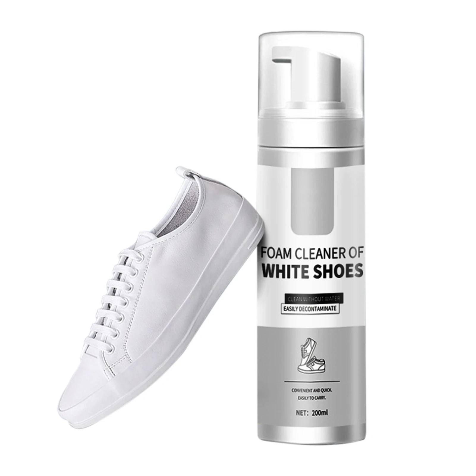 200 ミリリットル靴美白剤白靴クリアリングフォーム白靴クリ - Sneaker Care Whitener のレビューと価格