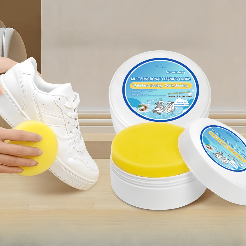 白いスニーカー用クリーニングクリーム、靴、革、車内、女性用バ - Sneaker Care Whitener のレビューと価格