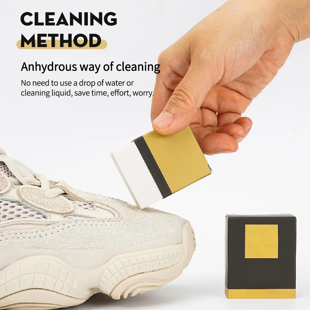 超強力クリーニング消しゴム 靴磨き消しゴム シューズブラシ  - Sneaker Care Suede のレビューと価格