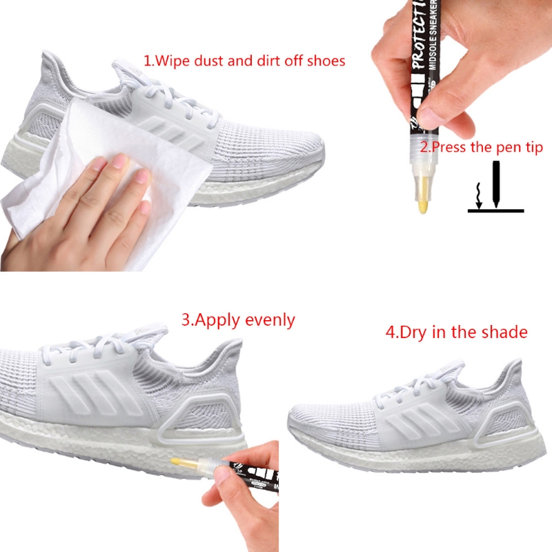 2個抗酸化、美白靴ペンスニーカーに革スエード生地ソフト泡の靴 - Sneaker Care Whitener のレビューと価格