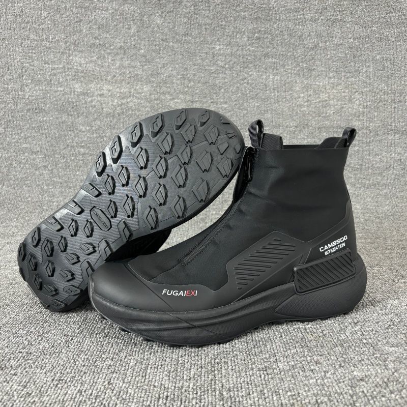 定番ブランドの快適なミッドトップトレッキングスニーカー、デザ - Sneaker Zone のレビューと価格