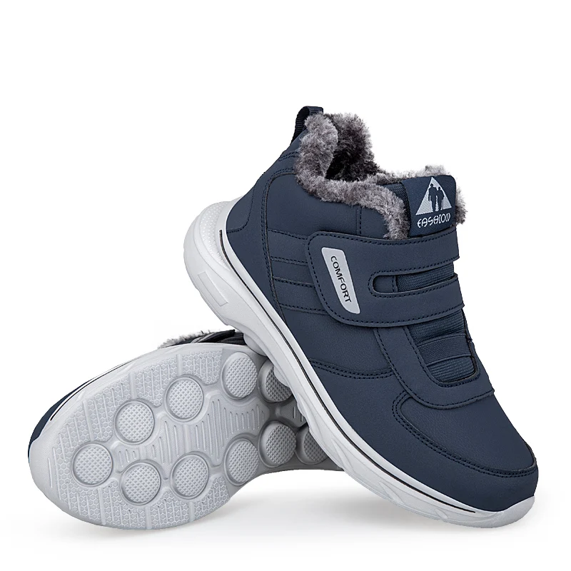冬用プラッシュアンクル整形外科スニーカー、調節可能な糖尿病患 - Sneakers Care のレビューと価格